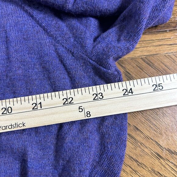 Peter Millar V-Neck Sweater Mens XL Italian Merino Wool Blue Golf Preppy Classic - Picture 5 of 9